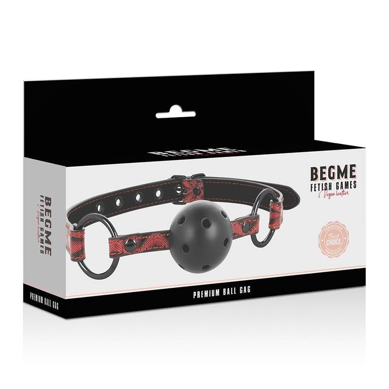 BEGME - MÂCHOIRE EN CUIR VÉGÉTALIEN ÉDITION ROUGE – Image 5