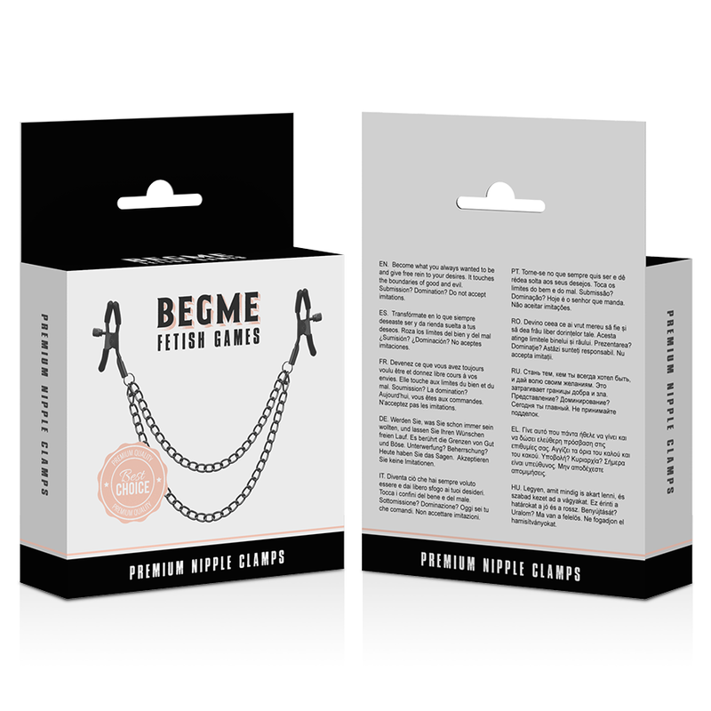 BEGME - PINCES TAMELON RED EDITION AVEC CHAÎNE – Image 4
