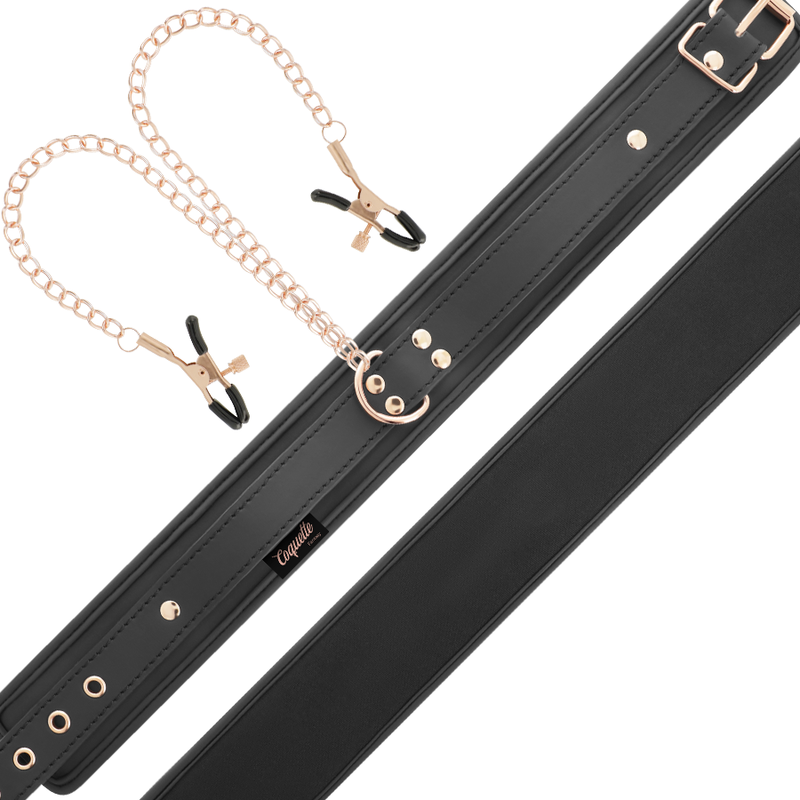 COQUETTE CHIC DESIRE - COLLIER PINCE TIP FANTAISIE AVEC DOUBLURE EN NÉOPRÈNE – Image 8