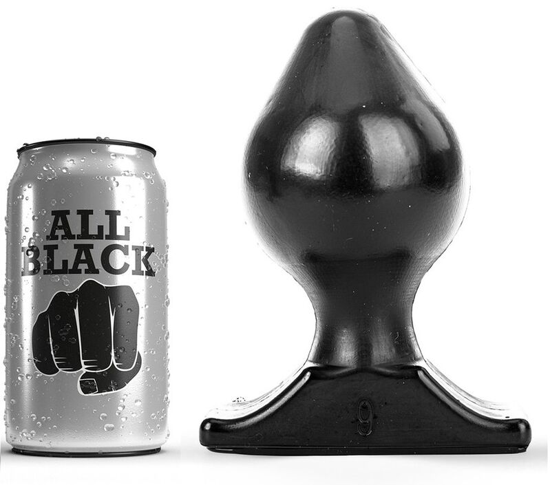 ALL BLACK - PLUG ANAL 16,5 CM