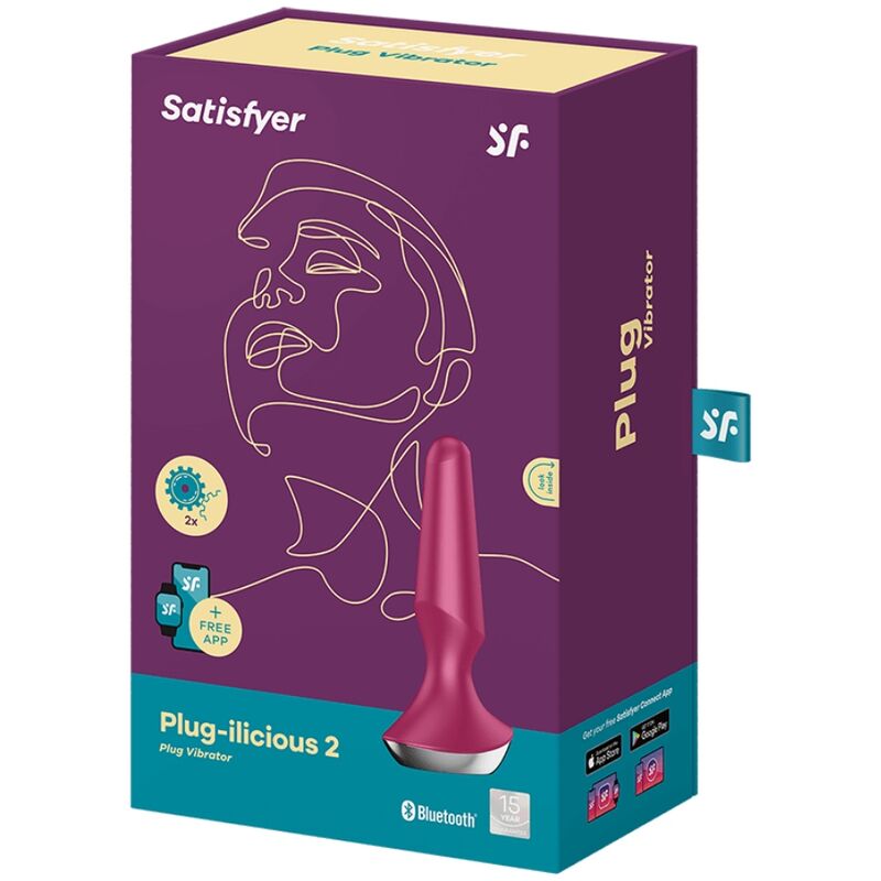 SATISFYER - VIBRATEUR PLUG ILICIOUS 2 PLUG BAIE – Image 5