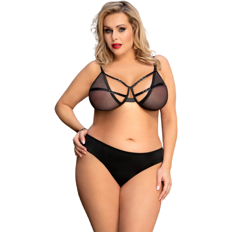 QUEEN LINGERIE - ENSEMBLE DEUX PIÈCES S/M – Image 3