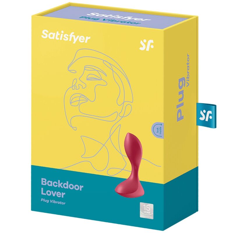 SATISFYER - PLUG VIBRANT BACKDOOR LOVER ROUGE – Image 4