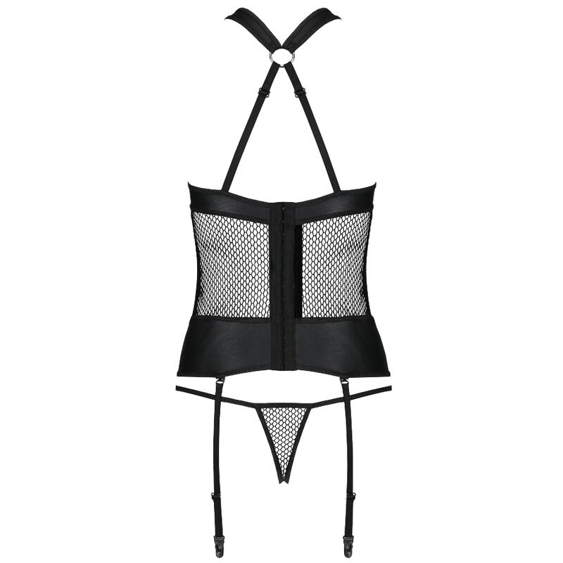 PASSION - AMANDA CORSET EN CUIR ÉCOLOGIQUE S/M – Image 5