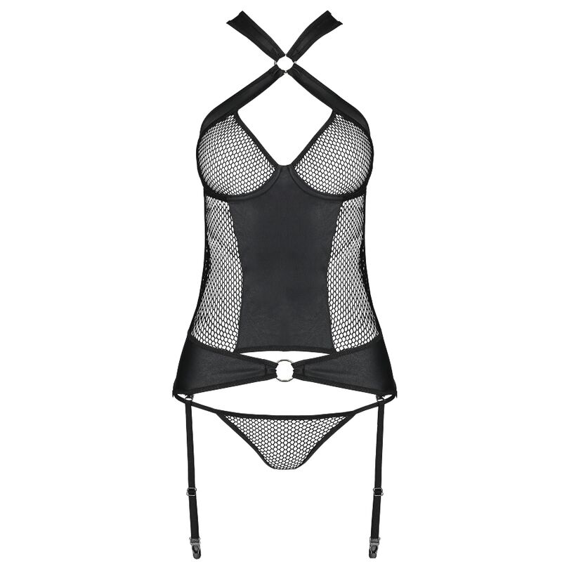 PASSION - AMANDA CORSET EN CUIR ÉCOLOGIQUE S/M – Image 4