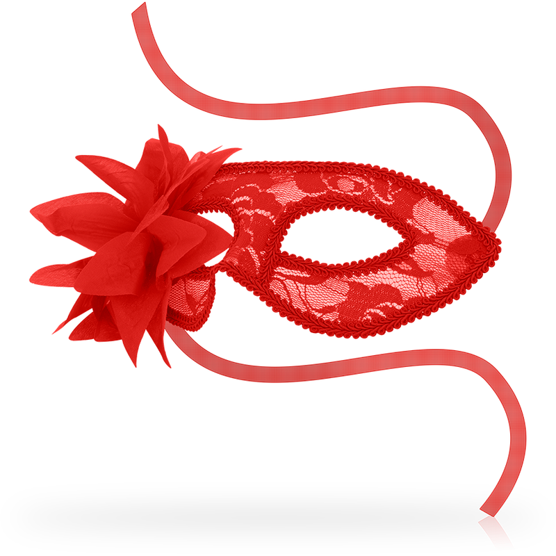 OHMAMA - MASQUES MASQUES DENTELLE ET FLEUR ROUGE – Image 2