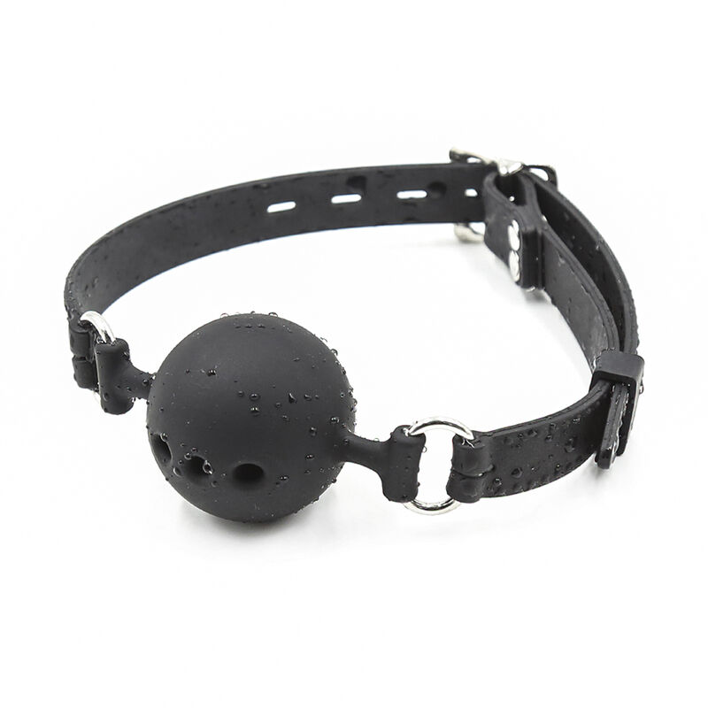 OHMAMA FETISH - BÂILLON À BOULE EN SILICONE RESPIRANT TAILLE L – Image 2