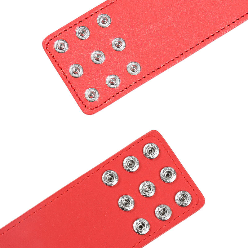 OHMAMA FETISH - MENOTTES ROUGES AVEC FERMETURE À PRESSION – Image 10