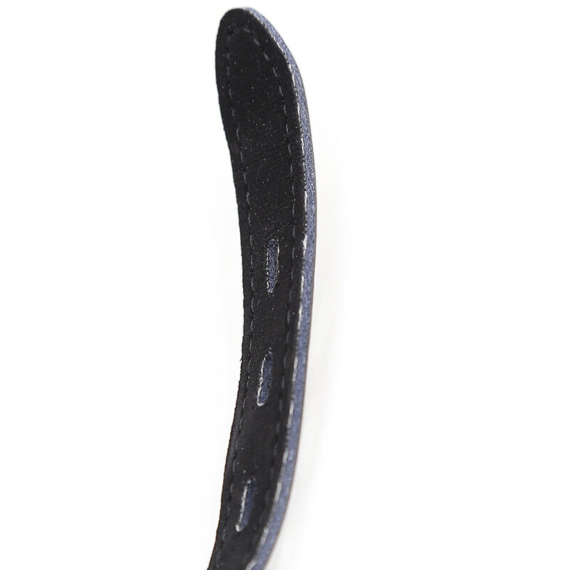 OHMAMA FETISH - BÂILLON BALLE EN SILICONE AVEC CEINTURE EN CUIR (CADENAS INCLUS) – Image 6