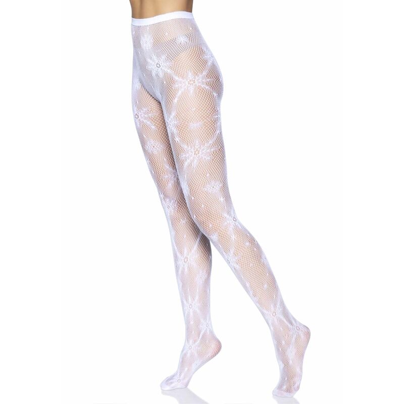 LEG AVENUE - COLLANT RÉSILLE FLOCON DE NEIGE TAILLE UNIQUE – Image 6