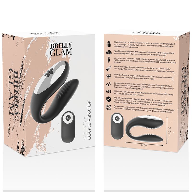 BRILLY GLAM - NOUS AIMONS LES PARTENAIRES TÉLÉCOMMANDE NOIRE – Image 8