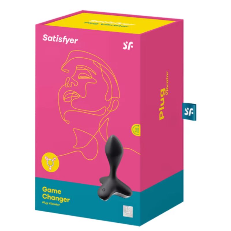 SATISFYER - VIBRATEUR PLUG GAME CHANGER ROSE – Image 5