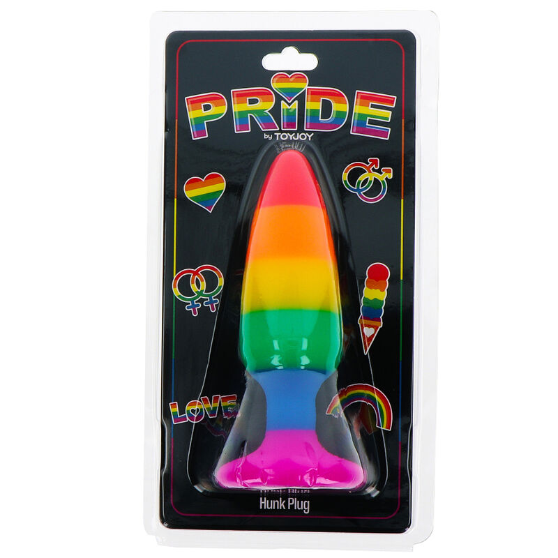 PRIDE - DRAPEAU LGBT PLUG HUNK 10.5 CM – Image 2