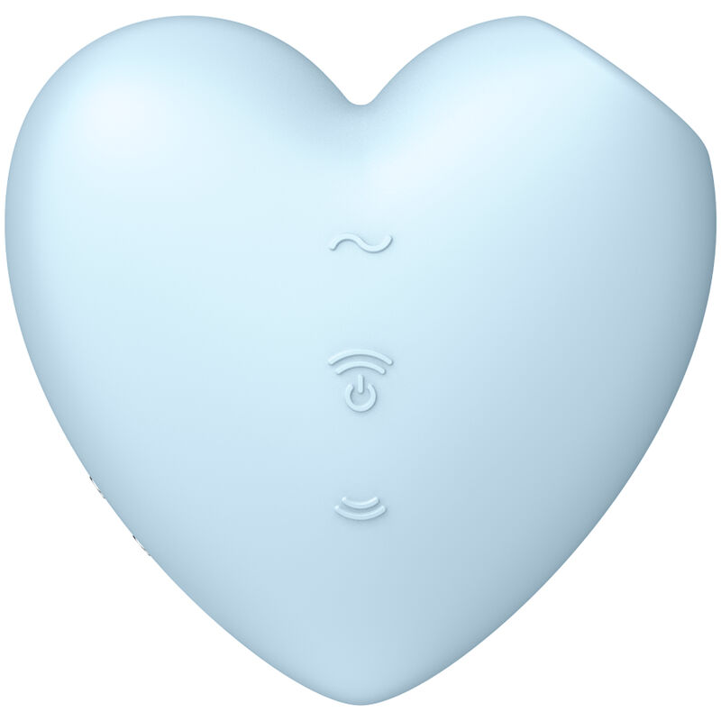 SATISFYER - CUTIE HEART STIMULATEUR ET VIBRATEUR DE PULSE D'AIR BLEU – Image 2