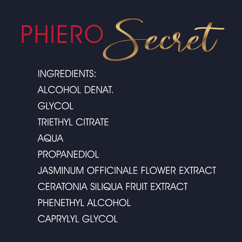 500 COSMETICS - PHIERO SECRET COMBINAISON NATURELLE SANS ODEUR D''HORMONES SEXUELLES FÉMININES 15 ML – Image 2