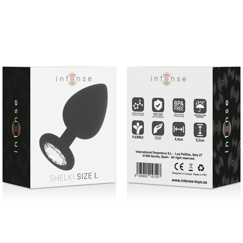 INTENSE - PLUG ANAL SHELKI L NOIR – Image 6