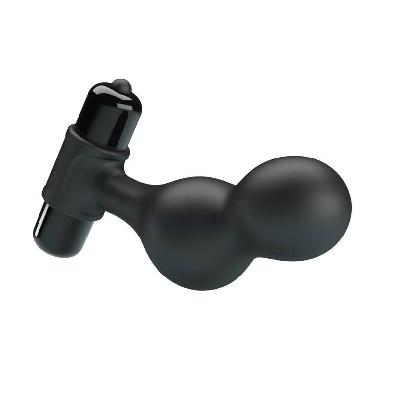 MR PLAY - PLUG ANAL VIBRATEUR EN SILICONE NOIR – Image 5