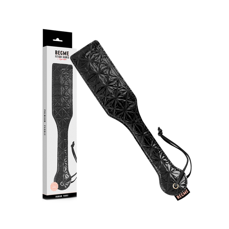BEGME - PADDLE EN CUIR VÉGÉTALIEN ÉDITION NOIRE – Image 2