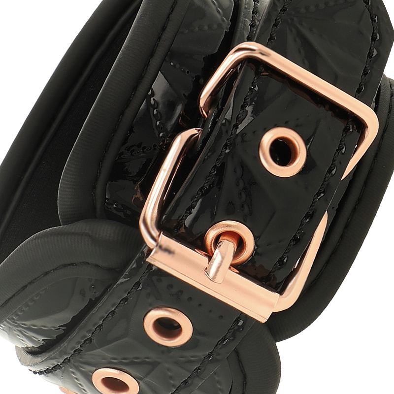 COQUETTE CHIC DESIRE - MENOTTES ÉDITION NOIRE AVEC DOUBLURE EN NÉOPRÈNE – Image 5