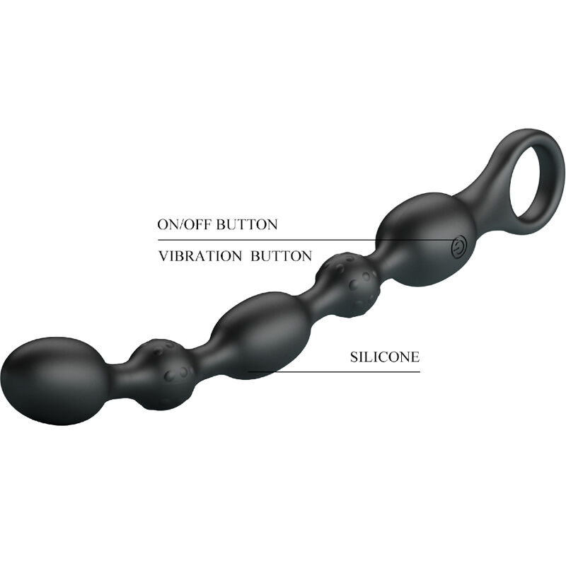 PRETTY LOVE - BALLES ANAL VAN 10 VIBRATIONS RECHARGEABLES EN SILICONE – Image 7