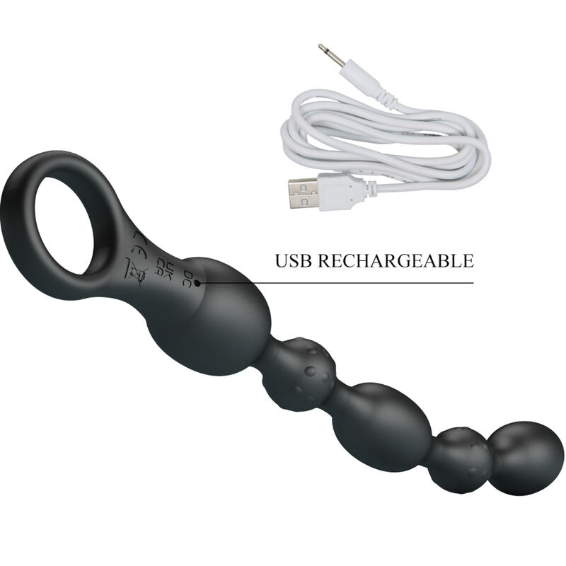 PRETTY LOVE - BALLES ANAL VAN 10 VIBRATIONS RECHARGEABLES EN SILICONE – Image 8
