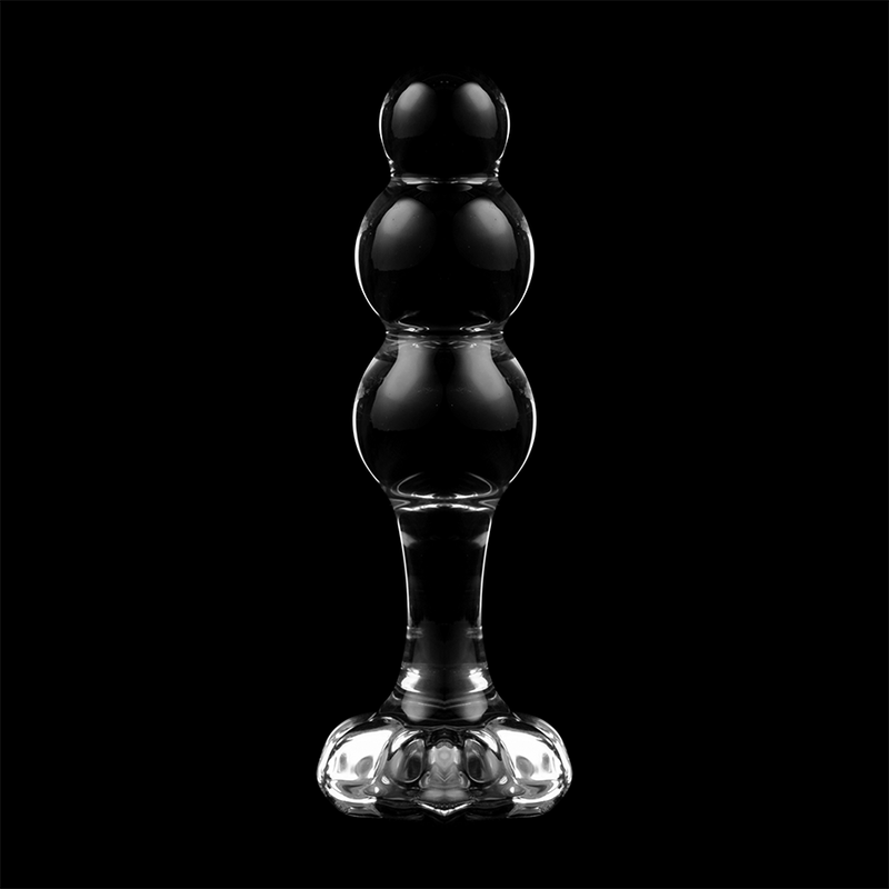 NEBULA SERIES BY IBIZA - PLUG ANAL EN VERRE TRANSPARENT 10.5 CM -O- 3 CM – Image 7
