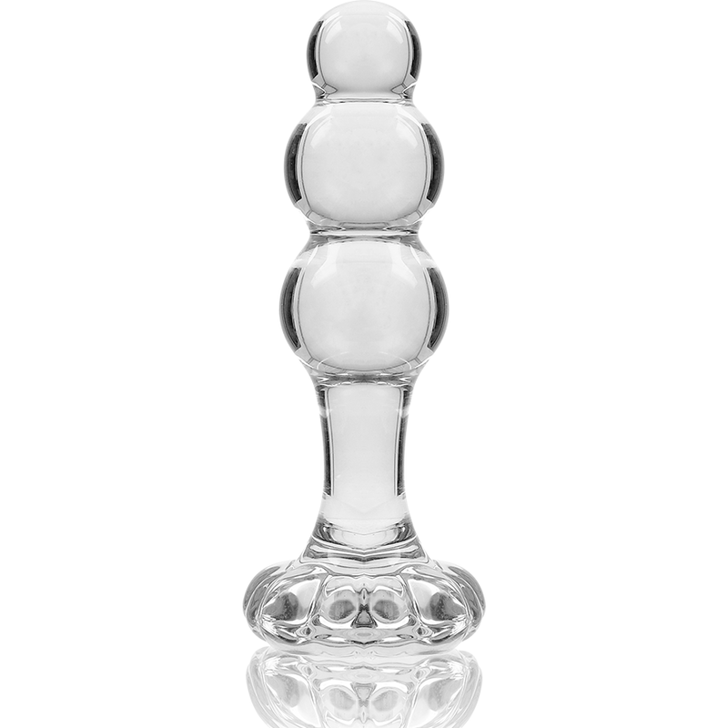 NEBULA SERIES BY IBIZA - PLUG ANAL EN VERRE TRANSPARENT 10.5 CM -O- 3 CM – Image 5