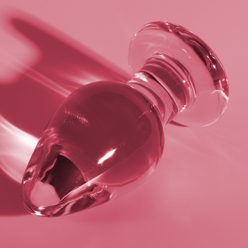 NEBULA SERIES BY IBIZA - PLUG ANAL MODÈLE 3 VERRE BOROSILICATE ROSE 11 CM -O- 5 CM – Image 2