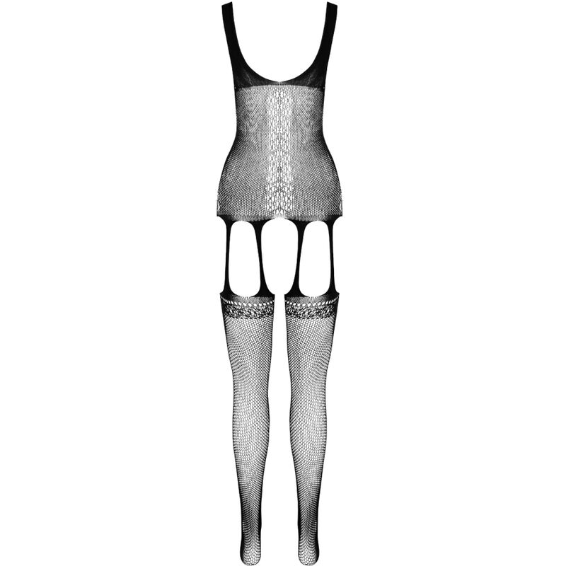 PASSION - BODYSTOCKING ECO COLLECTION ECO BS007 ROUGE – Image 4
