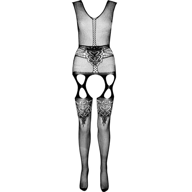 PASSION - BODYSTOCKING ECO COLLECTION ECO BS014 BLANC – Image 3