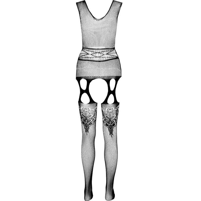 PASSION - BODYSTOCKING ECO COLLECTION ECO BS014 BLANC – Image 4