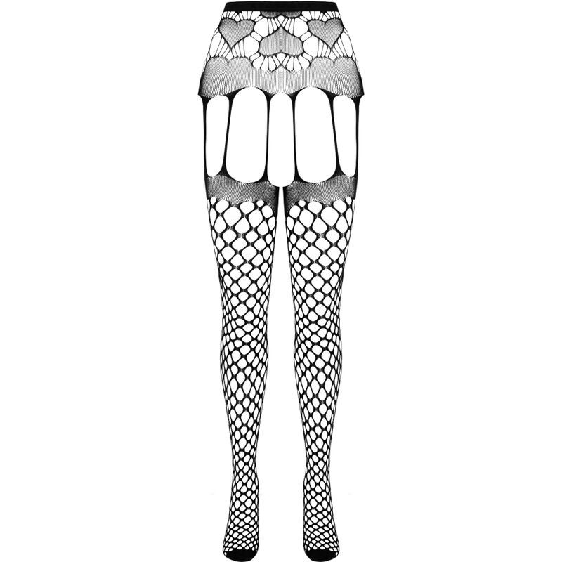 PASSION - BODYSTOCKING ECO COLLECTION ECO S009 NOIR – Image 3