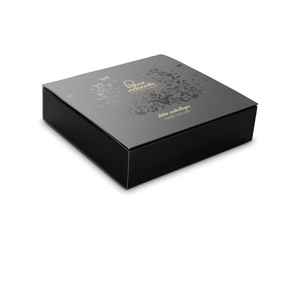 BIJOUX - DÉSIR MÉTALLIQUE COLLIER MÉTALLISÉ NOIR – Image 4