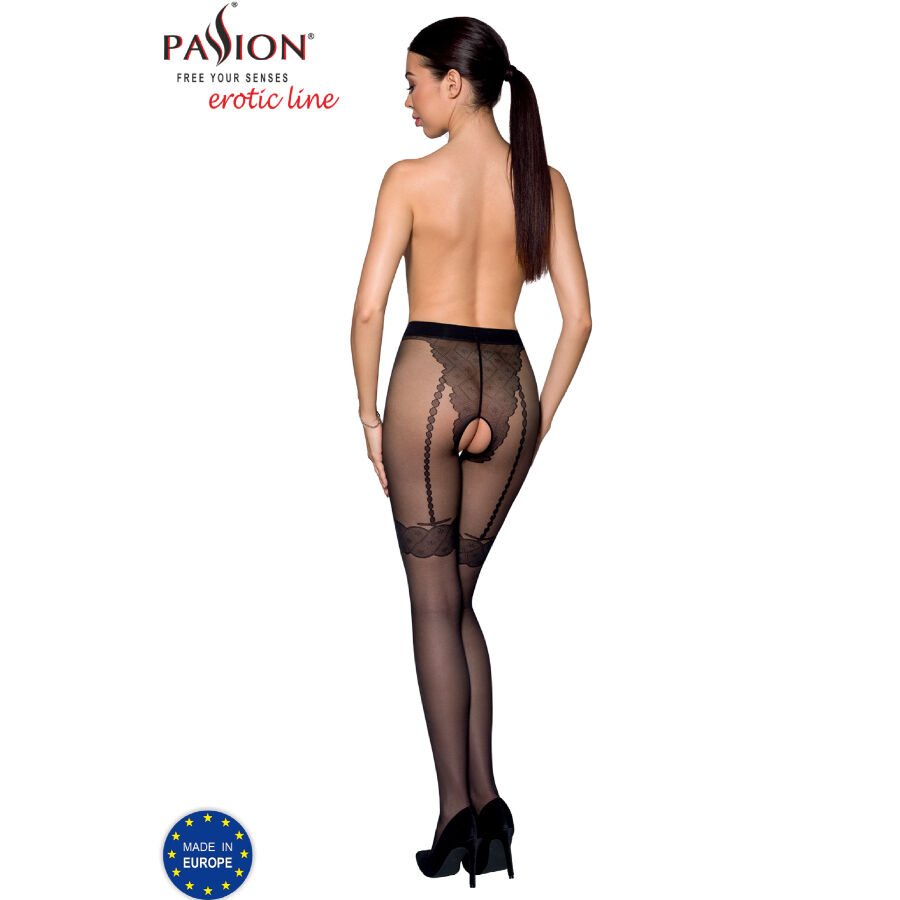 PASSION - TIOPEN 016 COLLANT NOIR 3/4 20 DEN – Image 3