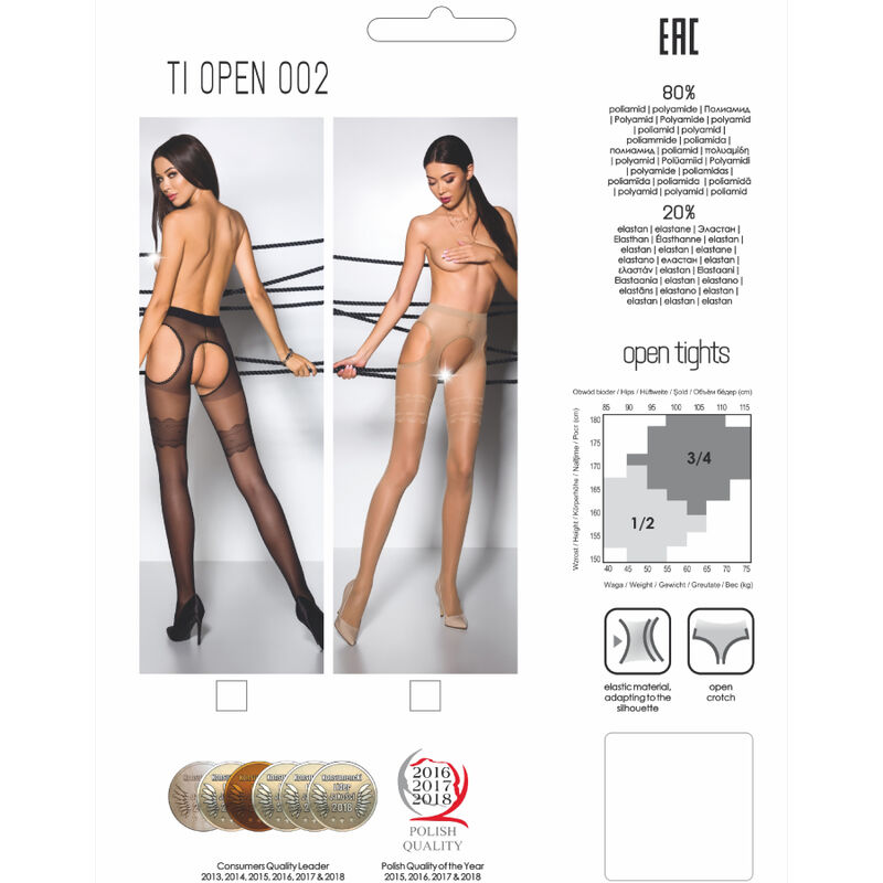 PASSION - TIOPEN 002 COLLANT NOIR 1/2 20 DEN – Image 5