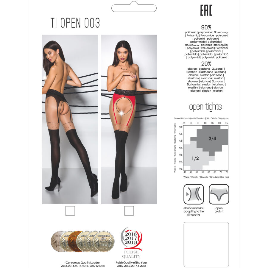 PASSION - TIOPEN 003 COLLANT ROUGE 3/4 20/40 DEN – Image 3