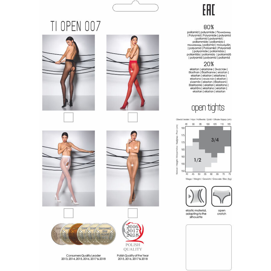 PASSION - TIOPEN 007 COLLANT BLANC 1/2 20 DEN – Image 3