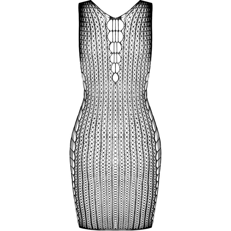 PASSION - BS097 BODYSTOCKING NOIR TAILLE UNIQUE – Image 6