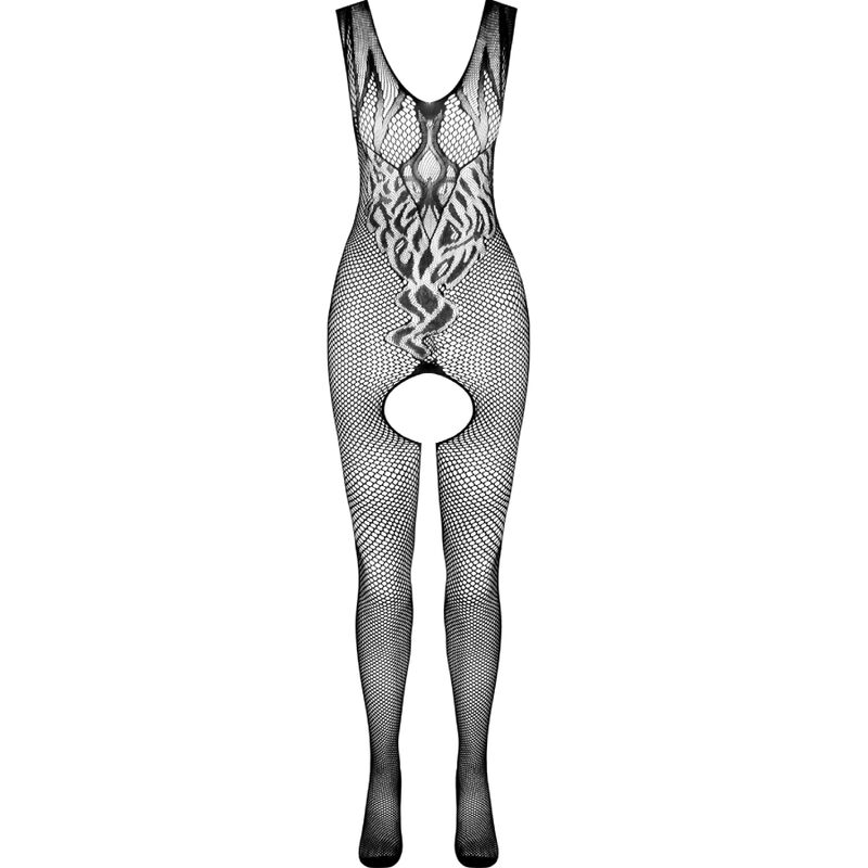 PASSION - BS098 BODYSTOCKING NOIR TAILLE UNIQUE – Image 5