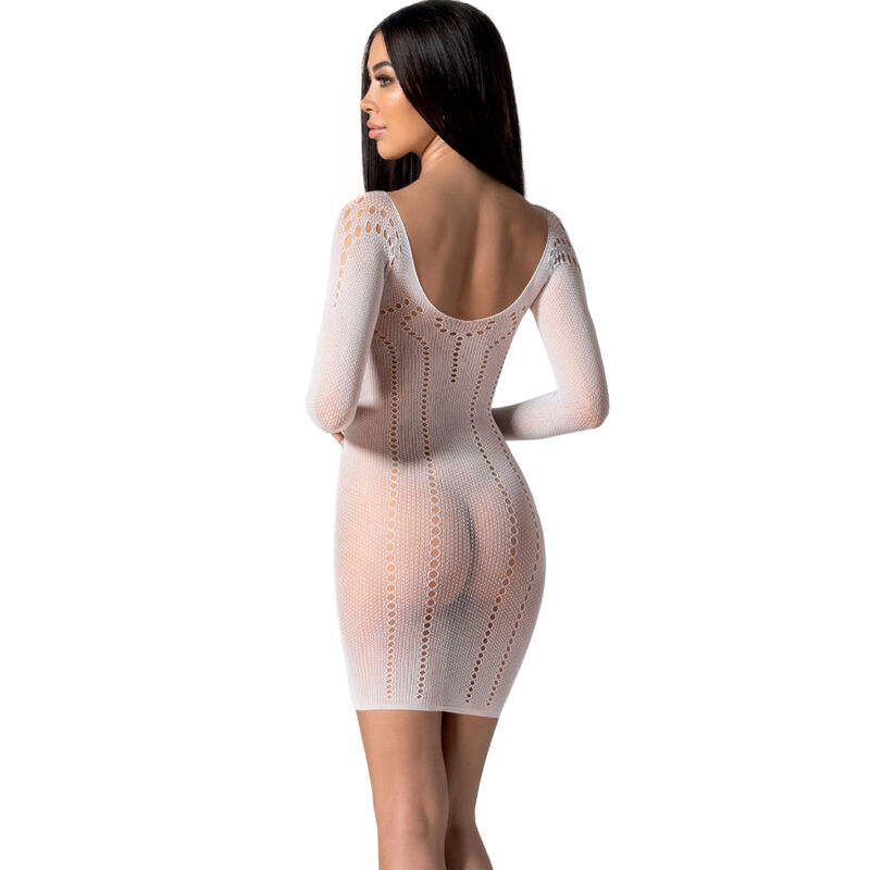 PASSION - BS101 BODYSTOCKING BLANC TAILLE UNIQUE – Image 2