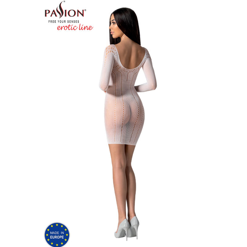 PASSION - BS101 BODYSTOCKING BLANC TAILLE UNIQUE – Image 4