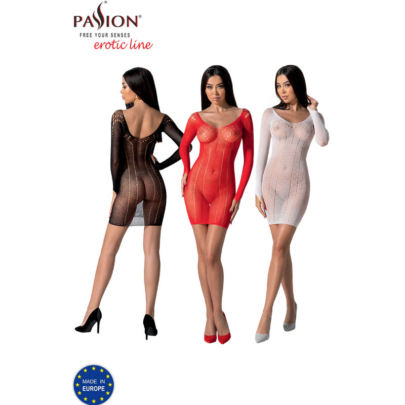 PASSION - BS101 BODYSTOCKING BLANC TAILLE UNIQUE – Image 6