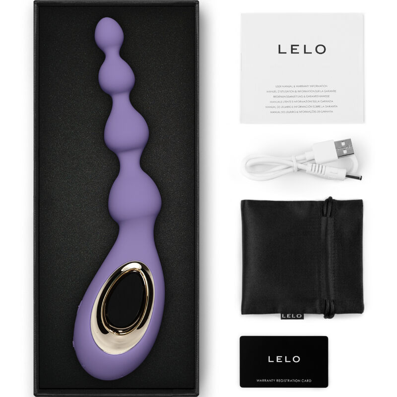 LELO - MASSEUR ANAL VIOLETTE SORAYA BEADS – Image 3