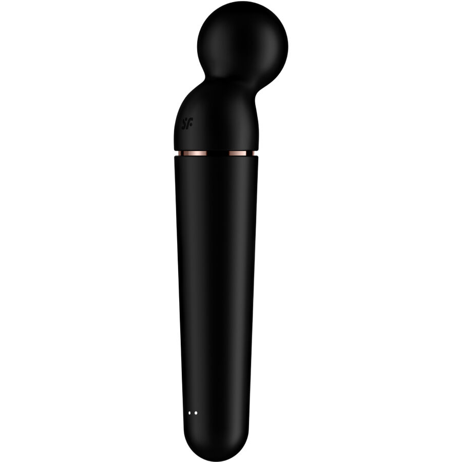 SATISFYER - MASSAGER VIBRATEUR PLANET WAND-ER NOIR – Image 3