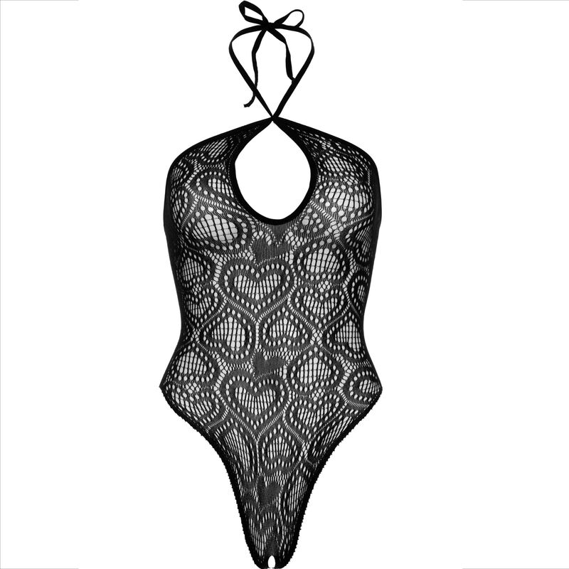LEG AVENUE - BODY SANS COUTURE HALTER NECK NOIR – Image 6