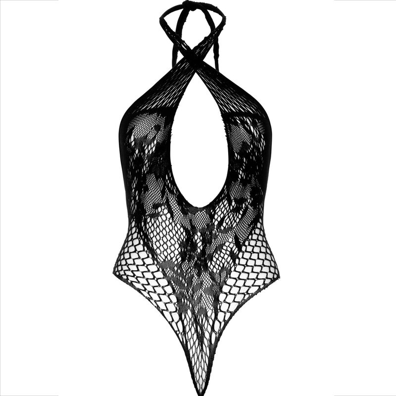 LEG AVENUE - LICOL TEDDY AVEC DENTELLE NOIR – Image 6