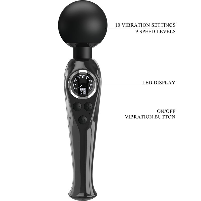 PRETTY LOVE - BAGUETTE VIBRATEUR SKYLER NOIR – Image 7