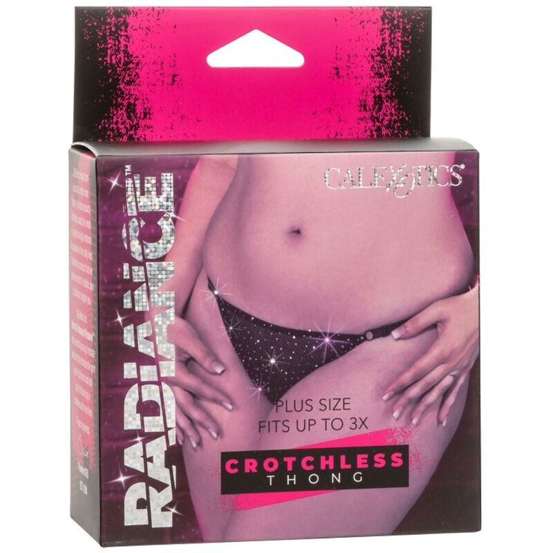 CALEXOTICS - RADIANCE STRING SANS CROCHET RHIN GRANDE TAILLE – Image 4