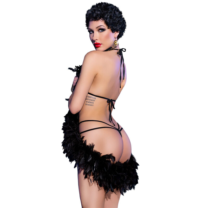 CHILIROSE - CR 4479 BODY SANS CROCHET BLEU S/M – Image 2
