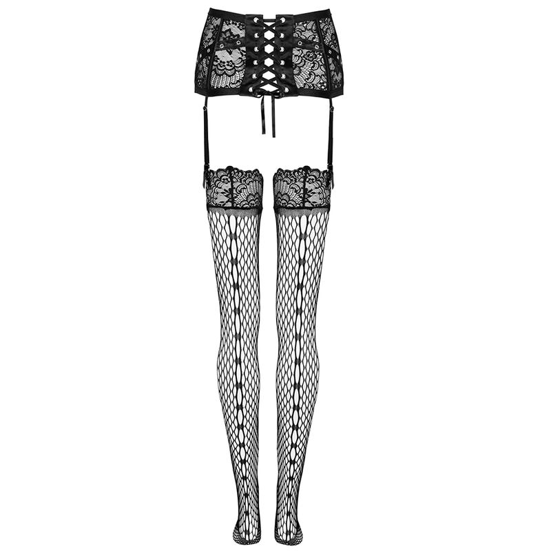 LIVCO CORSETTI FASHION - PORTE-JARRETELLES + BAS NOIR – Image 5